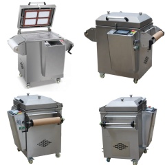 Automatic modified atmosphere vacuum packing machine