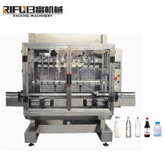 Automatic gravity liquid filling machine