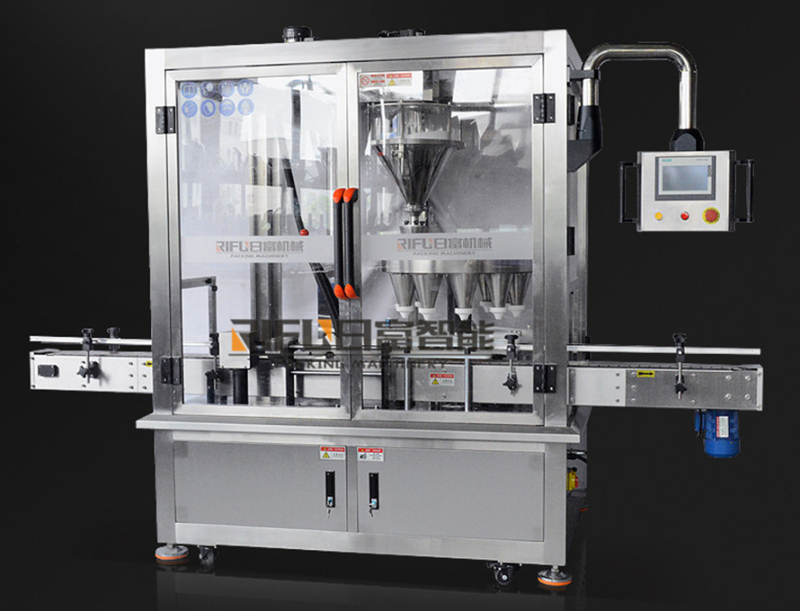 Automatic rotary type powder filling machine