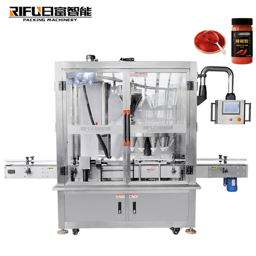 Automatic rotary type powder filling machine