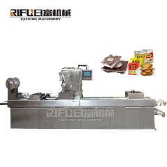 Automatic thermoforming vacuum skin packing machine
