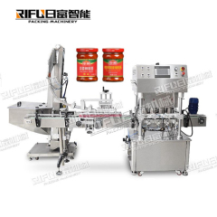 Automatic vacuum capping machine