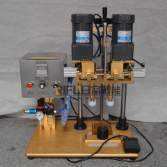 Semi automatic screw capping machine