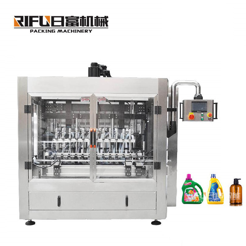 Automatic Liquid Soap Filling Machine capping machine detergent lotion bottle filler