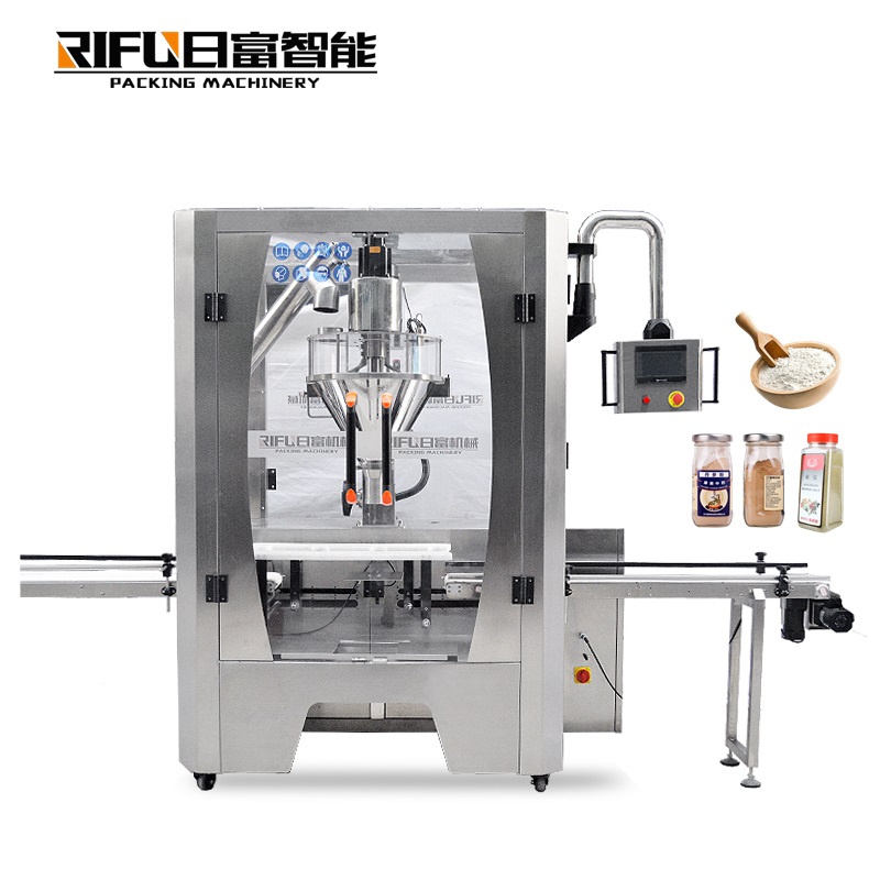 CE Toner Flour Spice Salt Sugar Protein Dry Powder automatic Auger Filler Filling Packing Machine