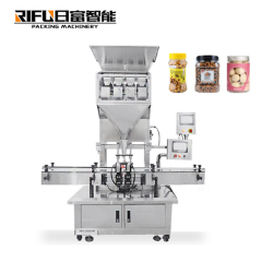 Automatic sugar/salt/beans/granule/seed/chemical fertilizer granules filling packing machine