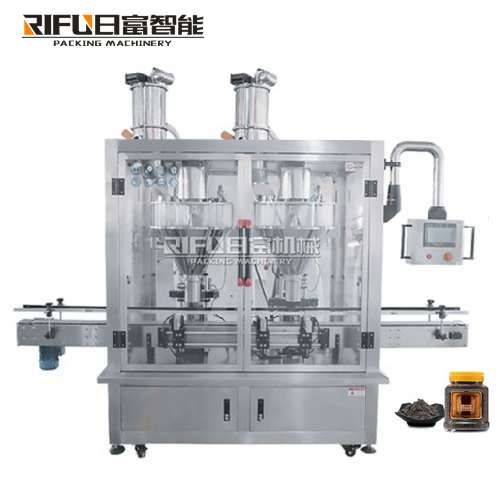 Automatic rotary type dry spice powder filling capping machine/automatic chili pepper auger filler capping 2 in 1 machine