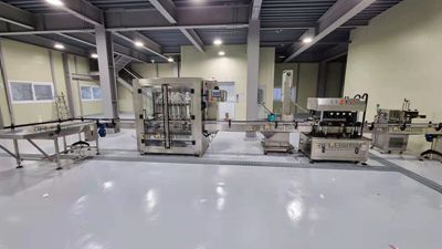 Alcohol gel explosion-proof filling line For USA Client