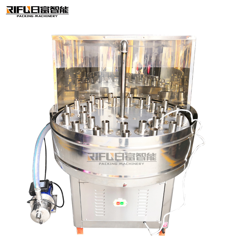 Semi-automatic bottle washer