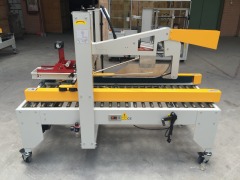 Auto Box Case Carton Sealer Taper Top And Bottom Sealing Machine