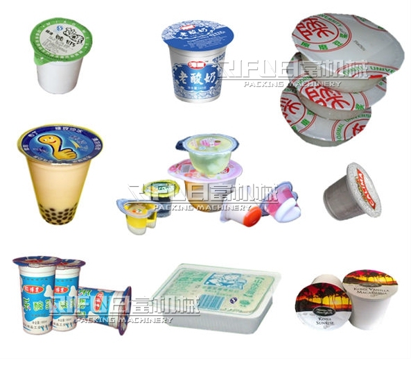 Automatic yogurt water jelly liquid cup filling sealing machine