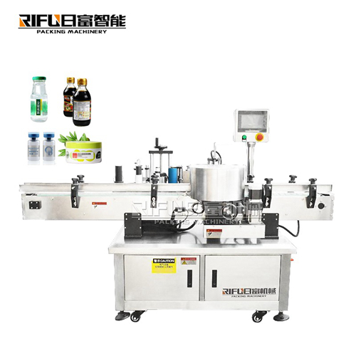 Automatic anti-fake label sticker corner labeling machine