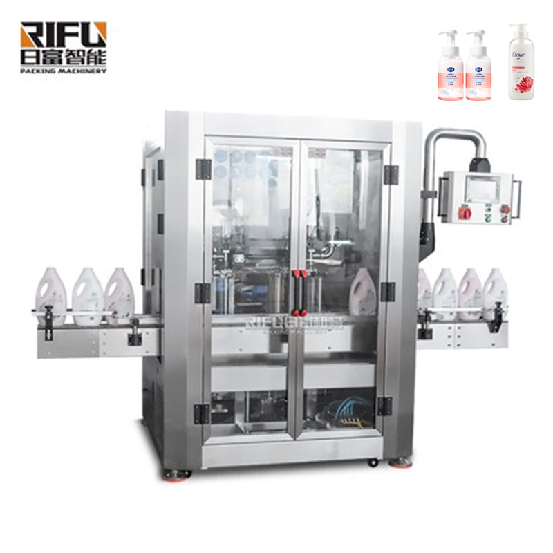 Automatic piston tracking filling machine