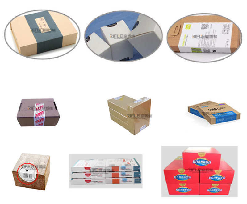 Automatic box top&corner labeling machine