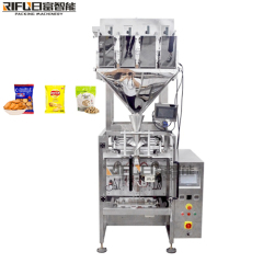 Automatic Bag Making Herbal Food Particle Rice Grain Double Measuring Cup Packing Machine