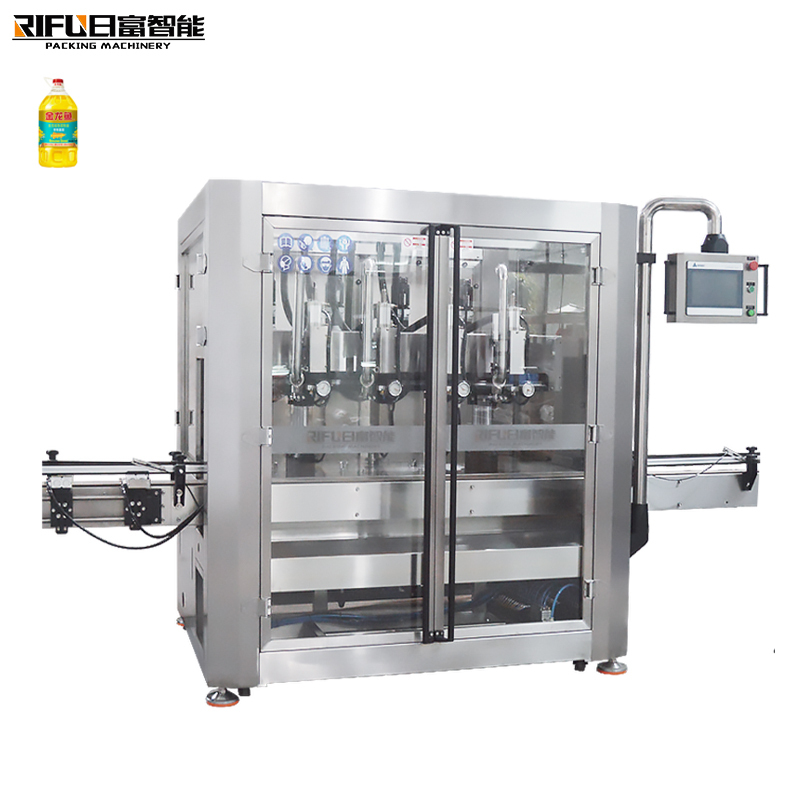 Automatic Detergent Filling Machine Thick Liquid Paste Filler for Glass Bottle