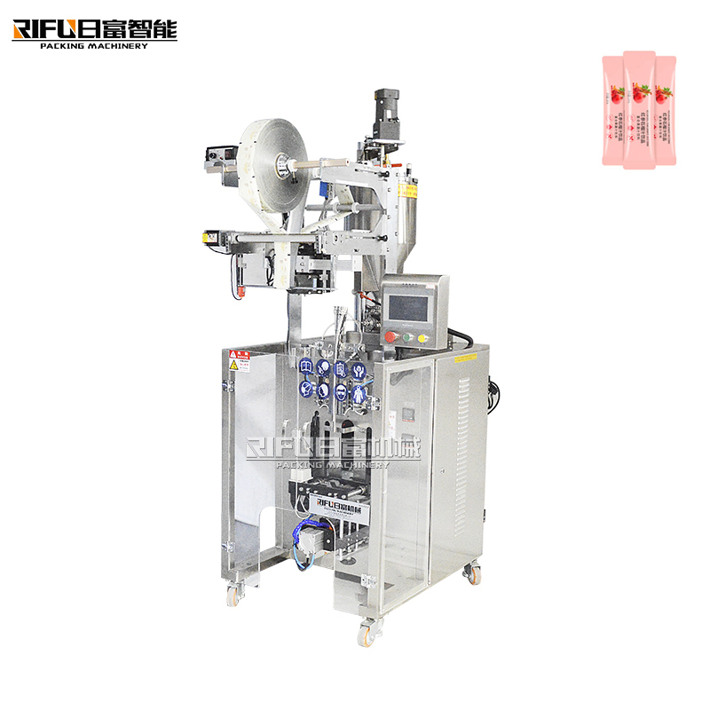 Automatic candy rice beans vertical vacuum granule packaging machine