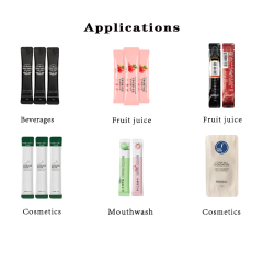 Automatic yogurt juice sauce jam ketchup paste movable drawing film liquid packaging machine