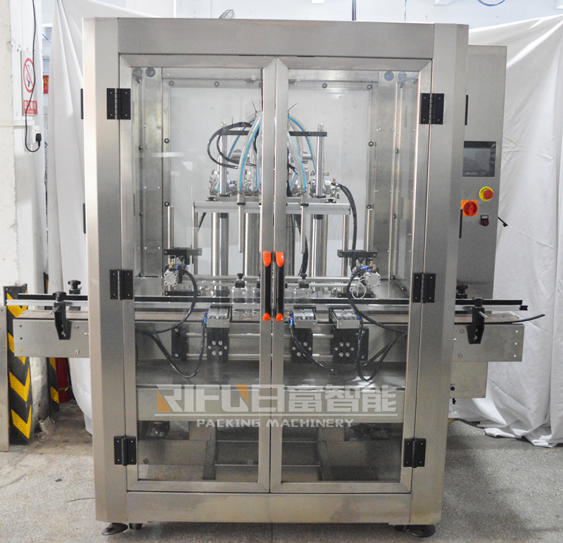 Automatic Detergent Filling Machine Thick Liquid Paste Filler for Glass Bottle