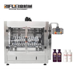 Guangzhou factory price automatic liquid cream piston filling machine for honey oil shampoo paste sauce