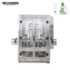 Automatic Detergent Filling Machine Thick Liquid Paste Filler for Glass Bottle