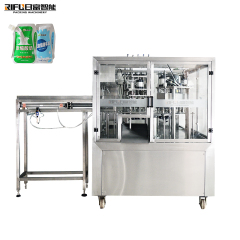 Automatic Jelly beverage spout pouch filling capping machine