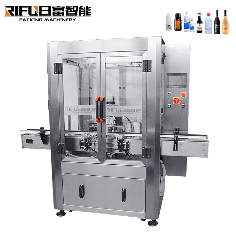 Automatic magnetic pump vinegar liquid floral water eye drop alcohol filling machine