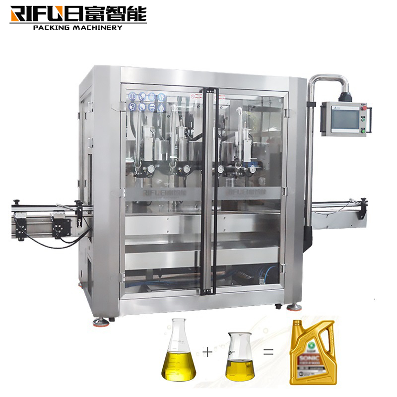 Automatic edible oil jam sauce ketchup tracking type liquid piston filling machine