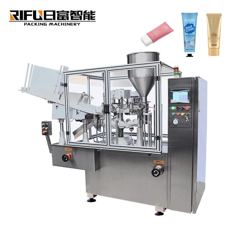 Automatic high speed soft tube filling sealing machine for toothpaste/cosmetic cream/ointment/shoes oil