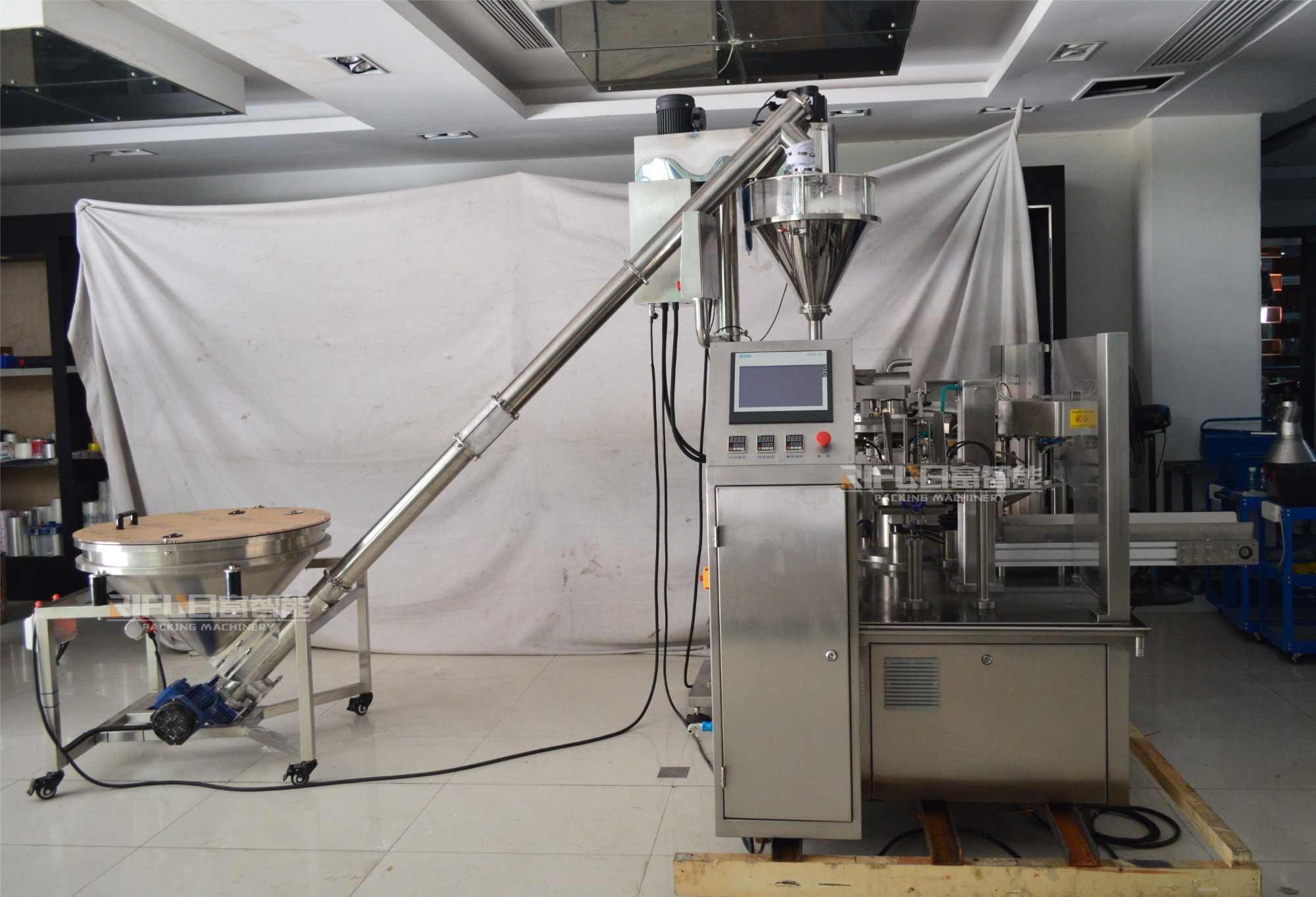 Automatic Premade Pouch Powder Packing Doypack Bag Packaging Machine