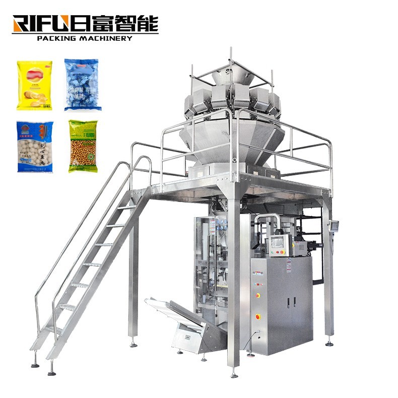 Automatic multihead granule weighing packing machine