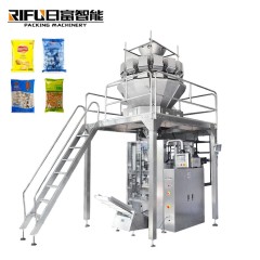 Automatic sugar coffee salt granular spices powder pouch sachet bottle filling packaging machine