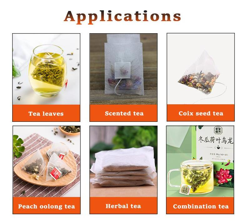 Automatic Nylon Mesh Triangle Bag Tea Packing Machine