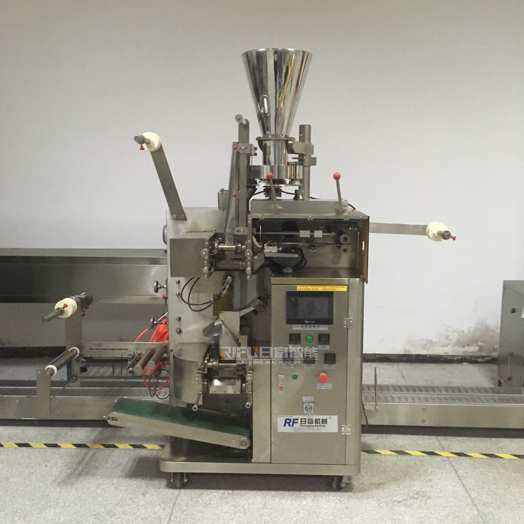 Automatic inner outer tea bag packing machine