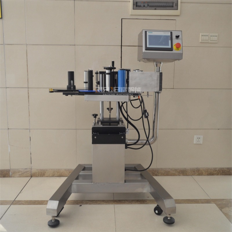 Automatic Single Side Flat Bottle Labeling machine