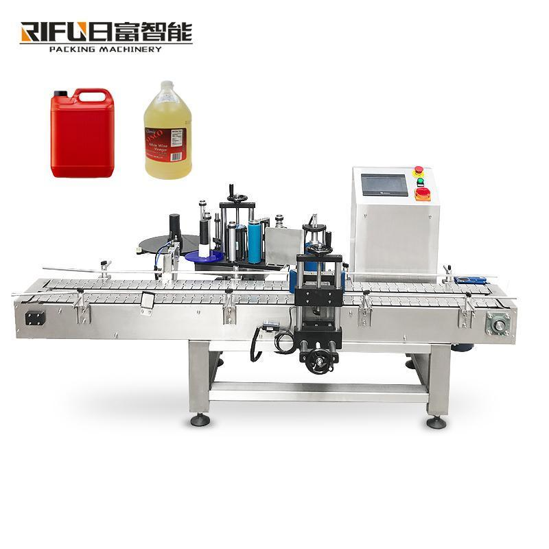 Fully Automatic Double Sides Sticker Labeling Machine for Flat/Oval/Rectangular/Square bottles