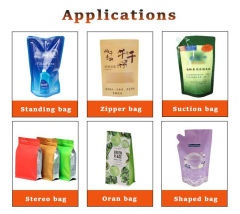 Fully automatic multifunctional quantitative rotary liquid pre-made bag packaging machine for detergent laundry shampoo