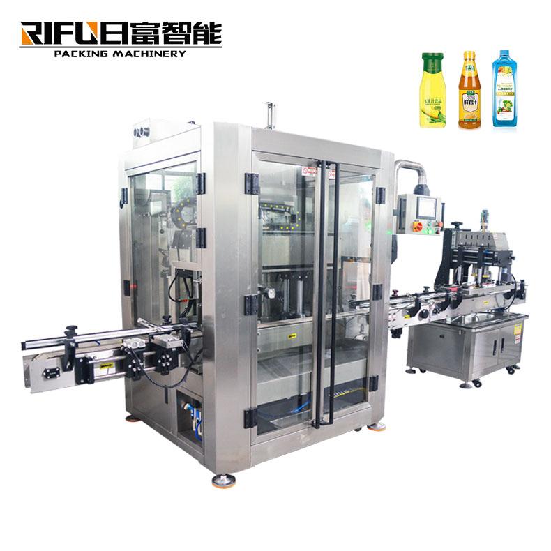 Automatic covid-19 testing tube reagent filling capping labeling line