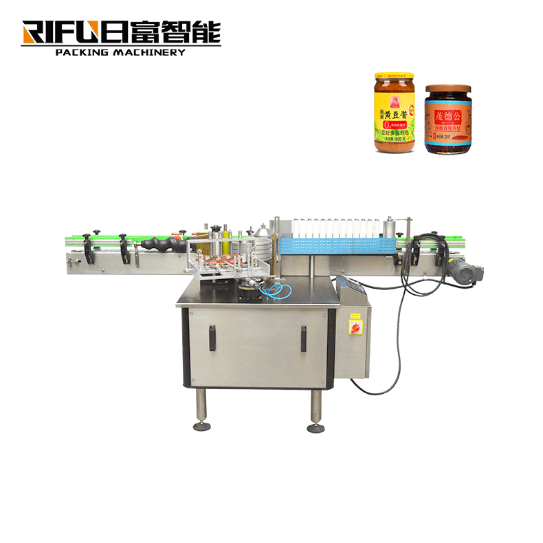 Automatic paste labeling machine