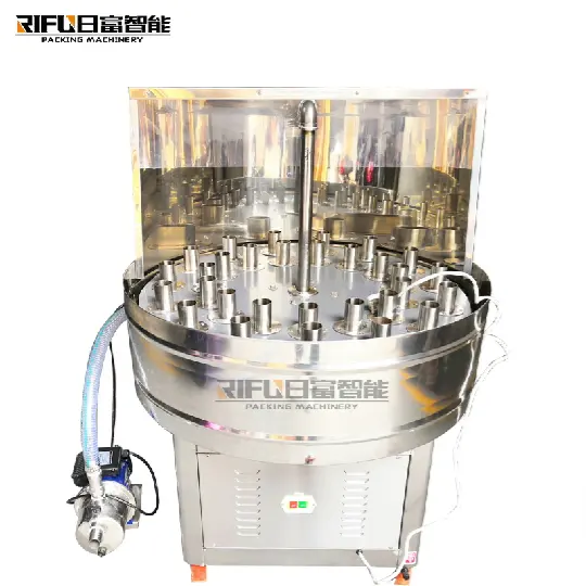 Automatic rotary type bottle cleaning machine/bottle washer