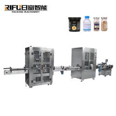 Automatic Lube Oil Peanut Butter Petroleum Jelly Pneumatic Liquid Filling Capping Machine