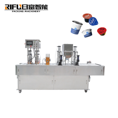 Automatic Cup Filling Machine for Food, Beverage &amp; Cosmetic Industries