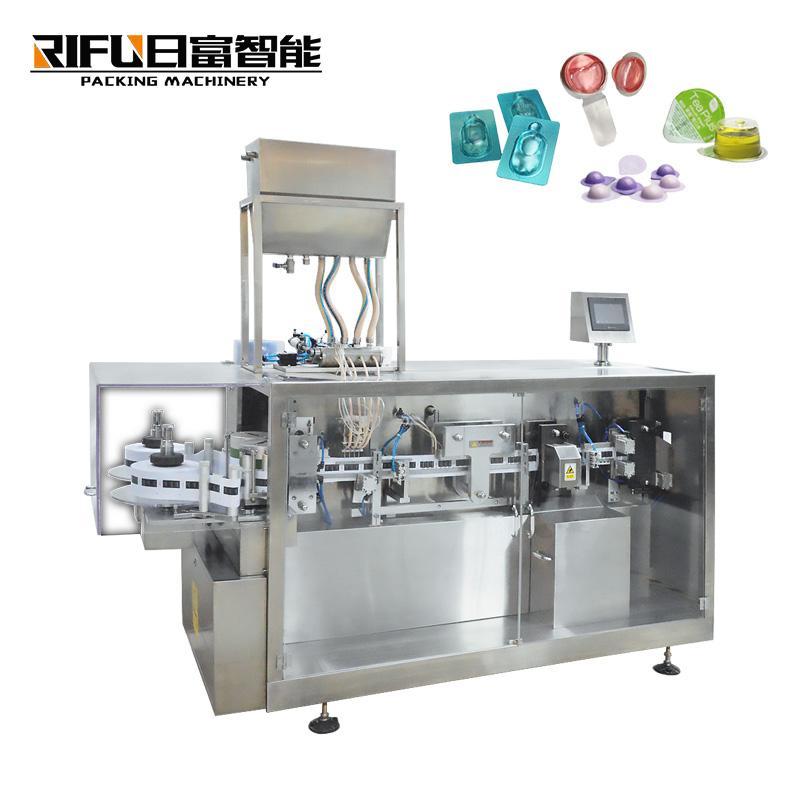 Automatic tablet / capsule / pill blister packing machine