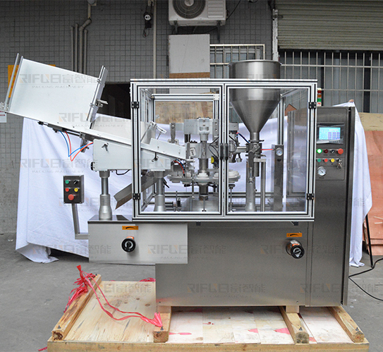 Automatic high speed aluminum tube filling sealing machine for toothpaste/ointment/paint
