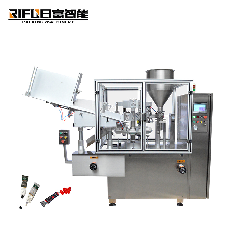 Automatic high speed aluminum tube filling sealing machine for toothpaste/ointment/paint