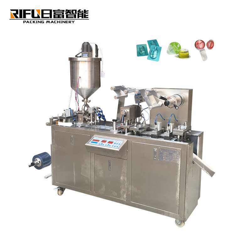 Automatic pharmaceutical blister packing machine for tablet pill capsule