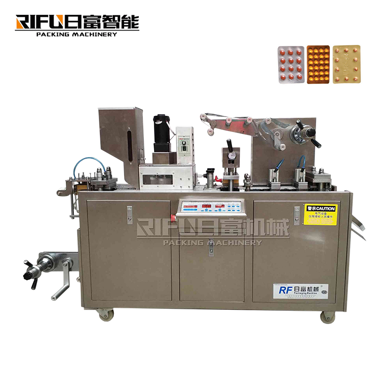 Automatic tablet / capsule / pill blister packing machine