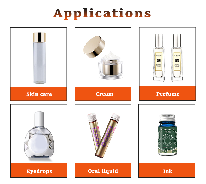 Automatic Peristaltic Pump Desktop Liquid Vial Bottle Filling And Capping Machine For Perfume Ink Eye-drops