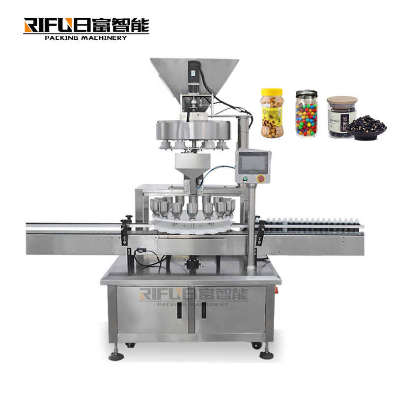 Micro Dosing Auger Whey Protein Fine Powder Coffee Sugar Powdered Bottle Filling Machine