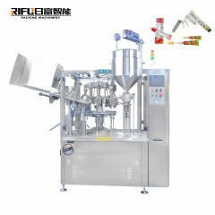 Automatic Aluminum/Plastic Soft Tube Filling And Sealing Machine with Heat Mixer